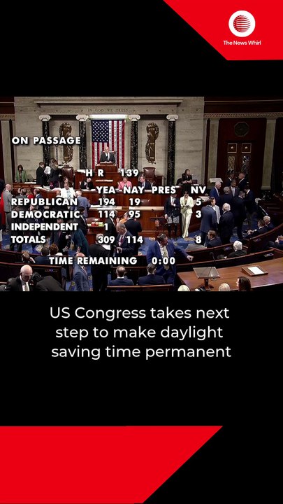 US Congress takes next step to make daylight saving time permanent