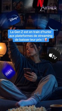 La Gen Z se désabonne des plateformes de streaming ! #genz #streaming #netflix