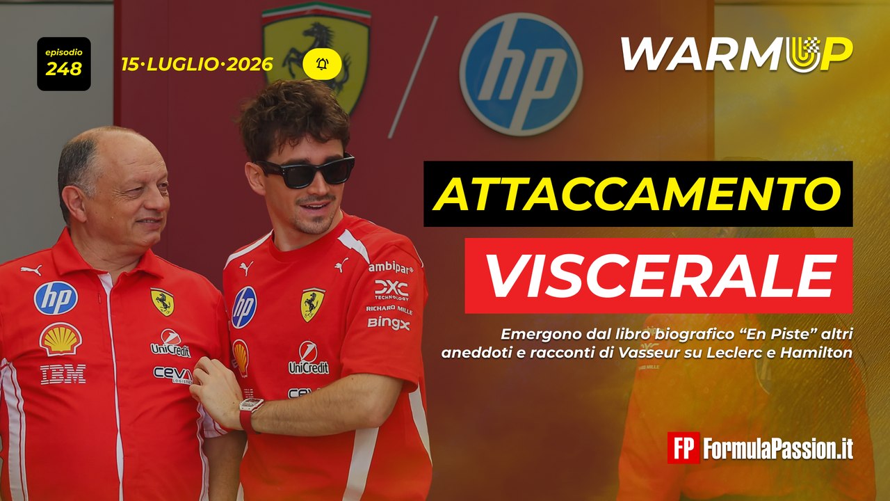 LECLERC, HAMILTON, VASSEUR si CONFESSA | WarmUp F1 248 - 15/7