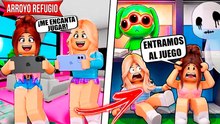 ¡Las chicas adictas a Roblox terminaron dentro del juego! Historias en Brookhaven RP | Roblox