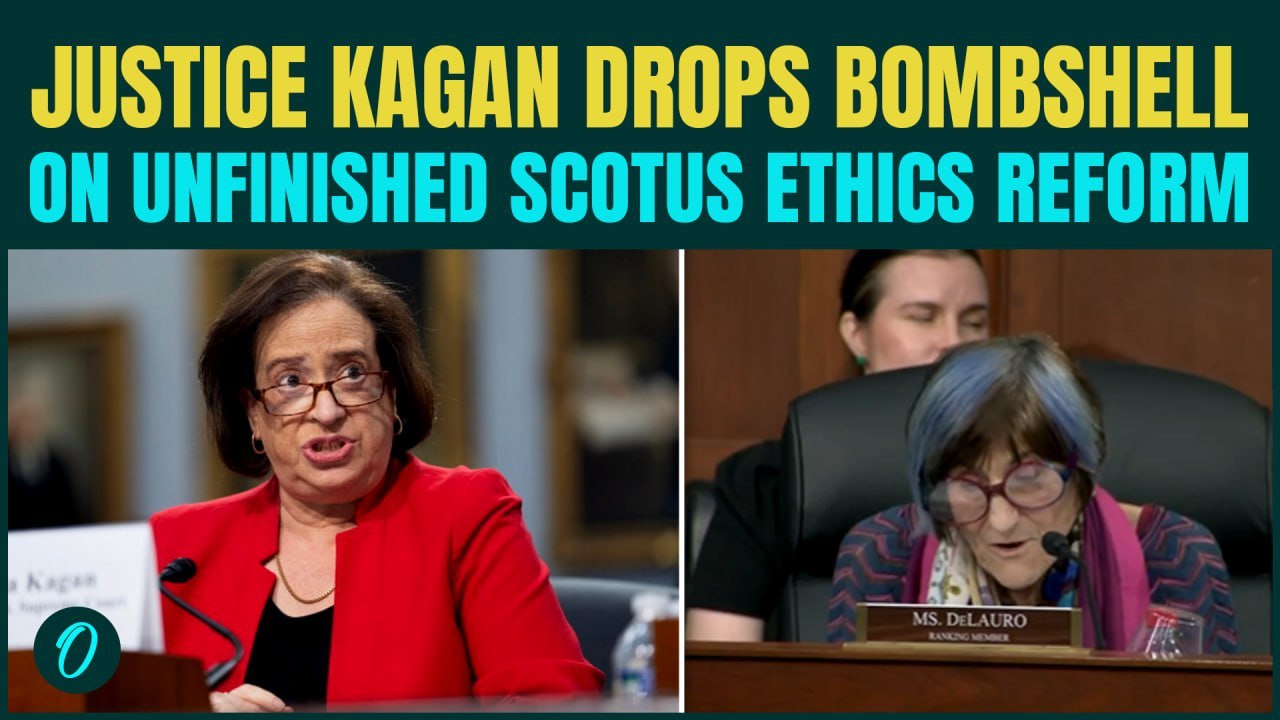 “We Have Not Resolved Anything”: Justice Kagan REVEALS Scotus Has No Final Ethics Solution