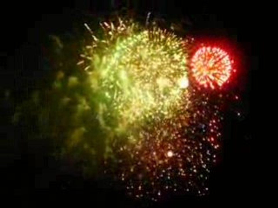 Feux d'artifice d'un soir d'été