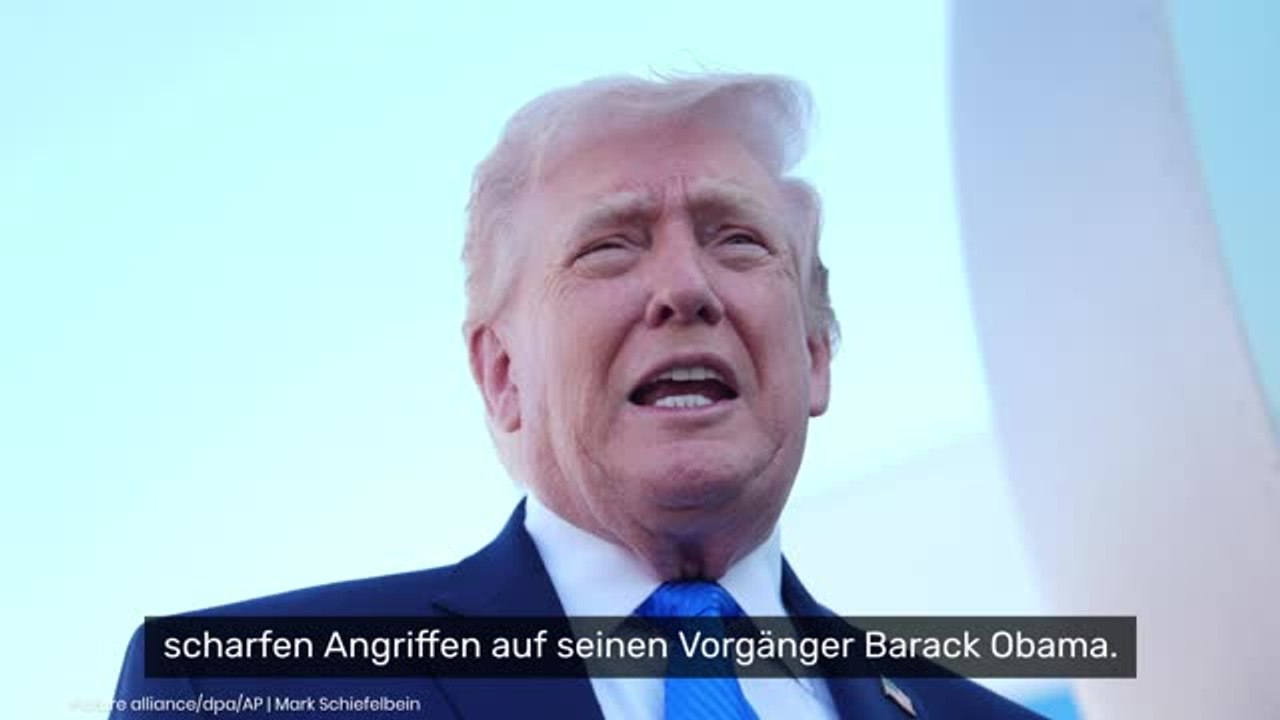 Donald Trump: Neue Rassismus-Vorwürfe – US-Präsident legt gegen Barack Obama nach