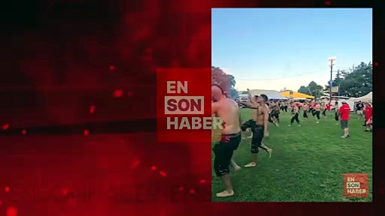 Yunanistan'ın Sohos köyünde 'Pachlivanis' müsabakası yapıldı.
