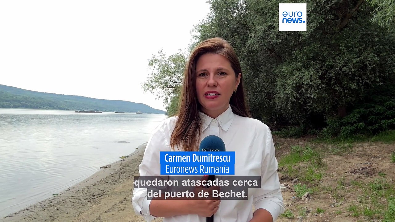 El desplome del caudal del Danubio paraliza el transporte y agrava la crisis agrícola en Rumanía