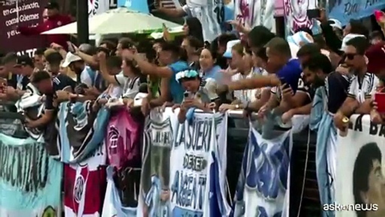 I tifosi argentini invadono Atlanta: "Per noi questa è la finale"