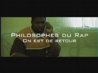 Les Philosophes du Rap - On est de retour