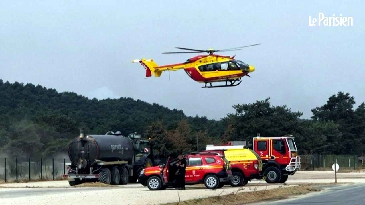 Fontainebleau : de nouveaux départs de feu, 5 personnes en garde à vue