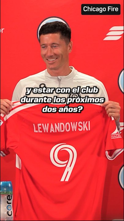 Lewandowski, en su presentación en la MLS: "No sé por qué lo llaman 'soccer'... es fútbol"