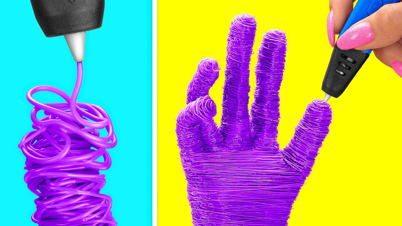 LOVELY 3D PEN CRAFTS TO BRIGHTEN YOUR LIFE