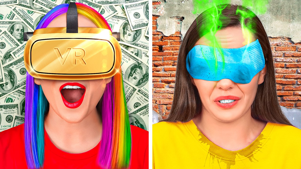 RICH GAMER AGAINST BROKE GAMER || Fun Gaming Situations!