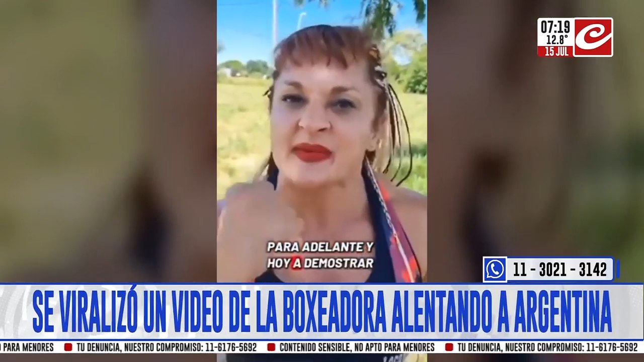 La arenga de la "Locomotora" a la Selección que se volvió viral en las redes
