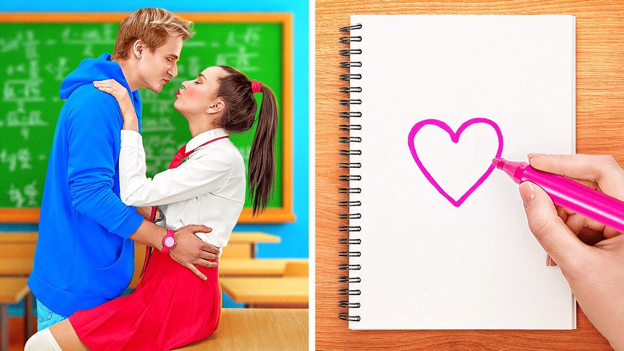 FUNNY SCHOOL HACKS FROM TIKTOK || Helpful And C...