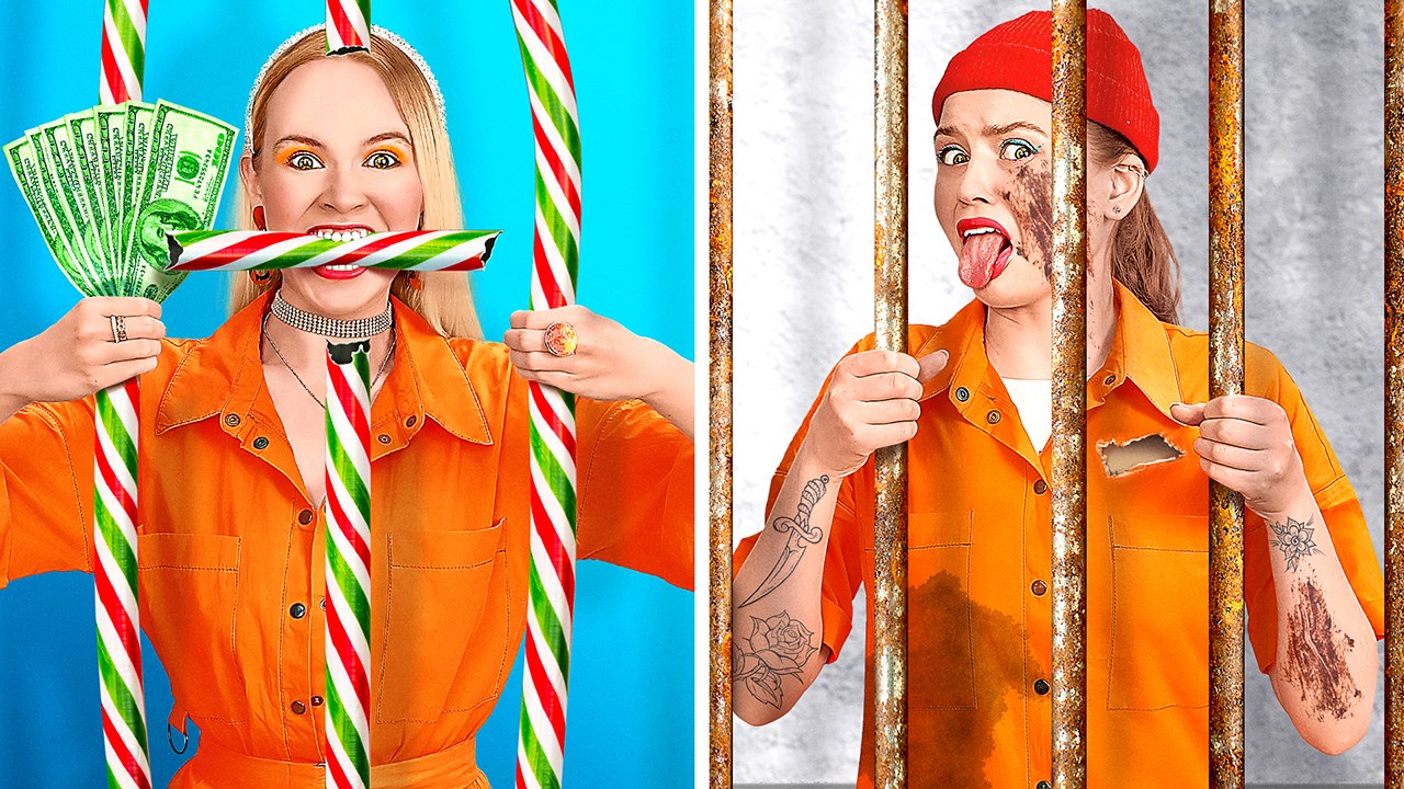 Rich Jail AGAINST Broke Jail || Funny Situations In Jail