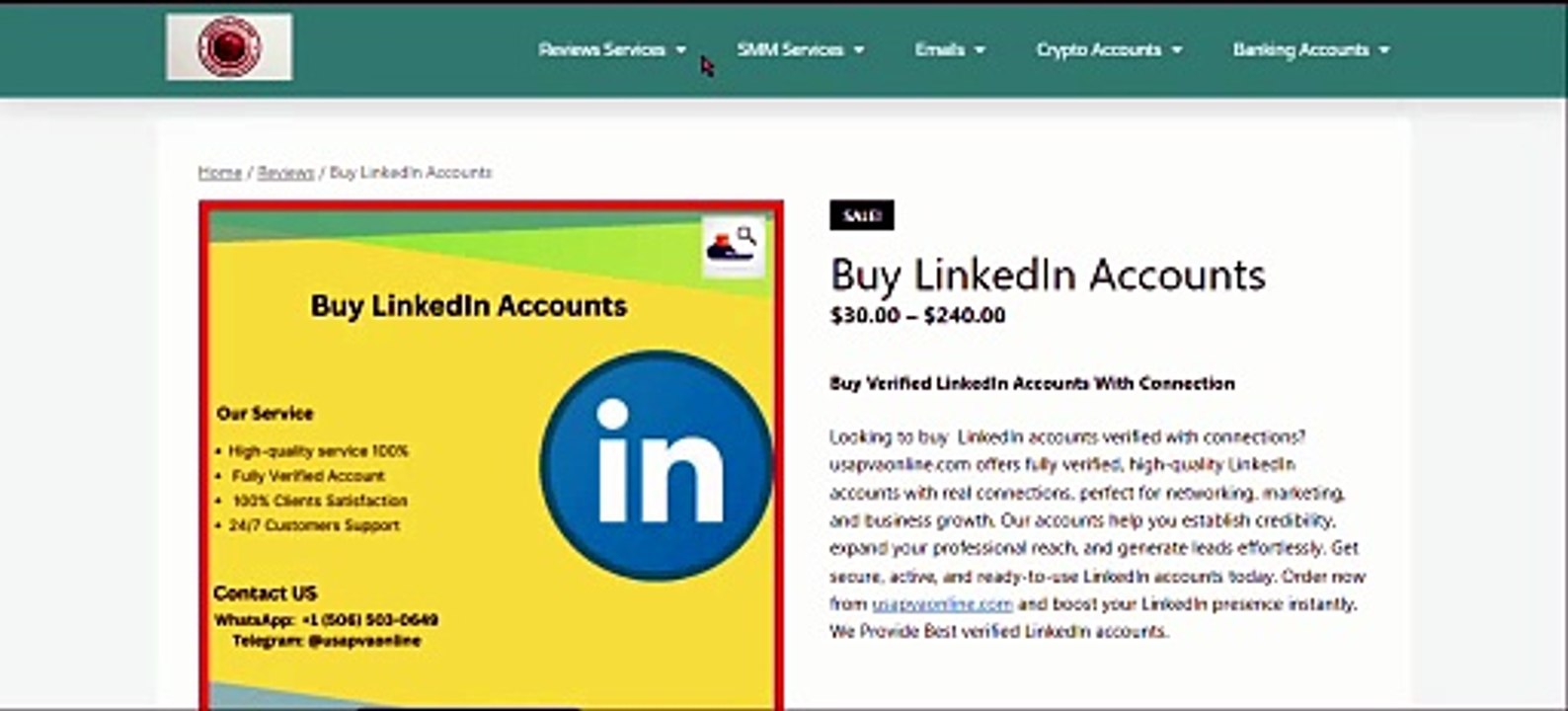 Verified US/UK LinkedIn Accounts – Geo-Targeted, Instant Delivery, Full Recovery
