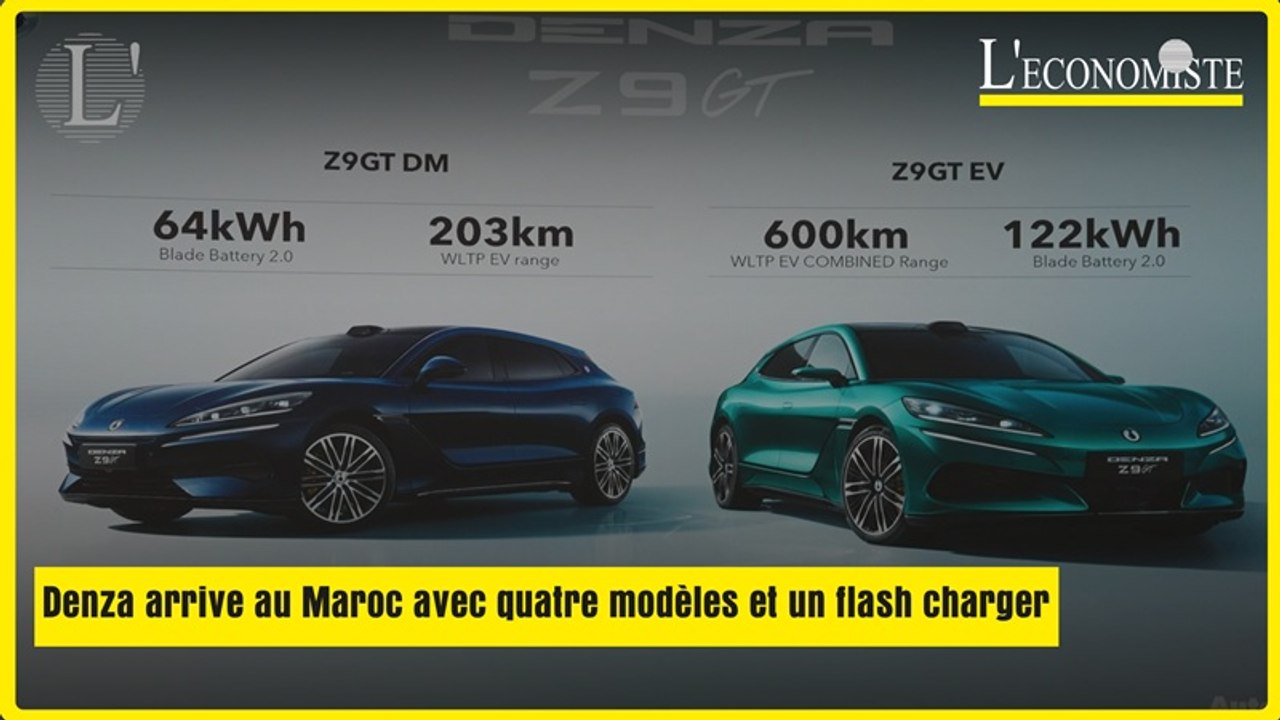 Denza arrive au Maroc avec quatre modèles et un flash charger