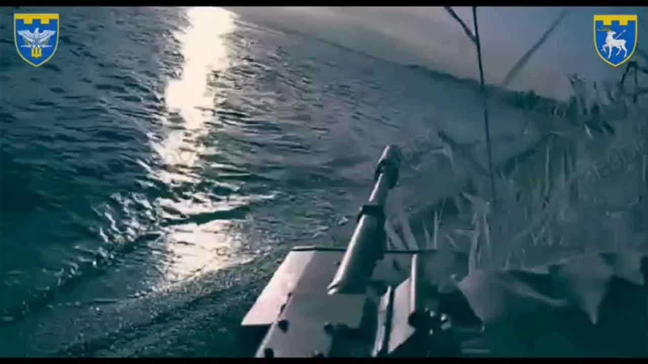 Ukraine carries out unprecedented attack using naval drone and ground robot