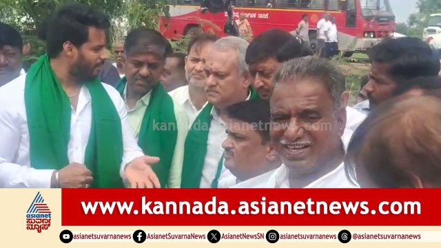 ಸಾಲಮನ್ನಾ ಮಾಡಿದ್ದು ಕುಮಾರಸ್ವಾಮಿ, ಆಮೇಲೆ ಯಾರೂ ಮಾಡಿಲ್ಲ: ನಿಖಿಲ್‌ | Karnataka Drought Crisis | Suvarna News