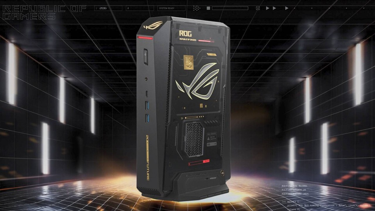 Zum 20. Geburtstag von ROG packt Asus eine RTX 5090 in einen Mini-PC – der allerdings nicht nach Deutschland kommt