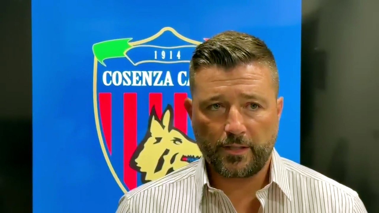 Mister Coppitelli è pronto ad allenare il Cosenza Calcio VIDEO