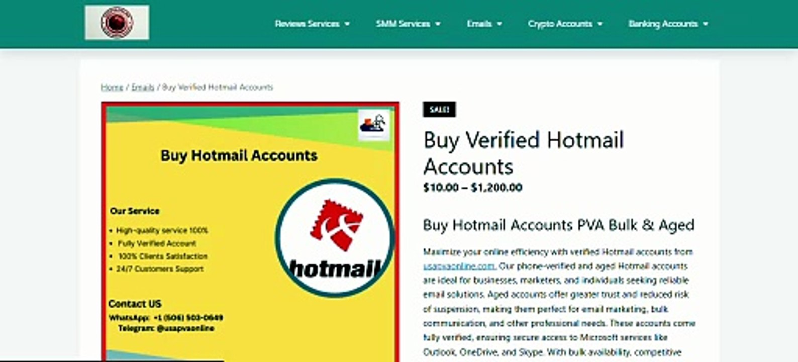 Buy Hotmail Accounts – The Veteran Email Domain Trusted Since 1997