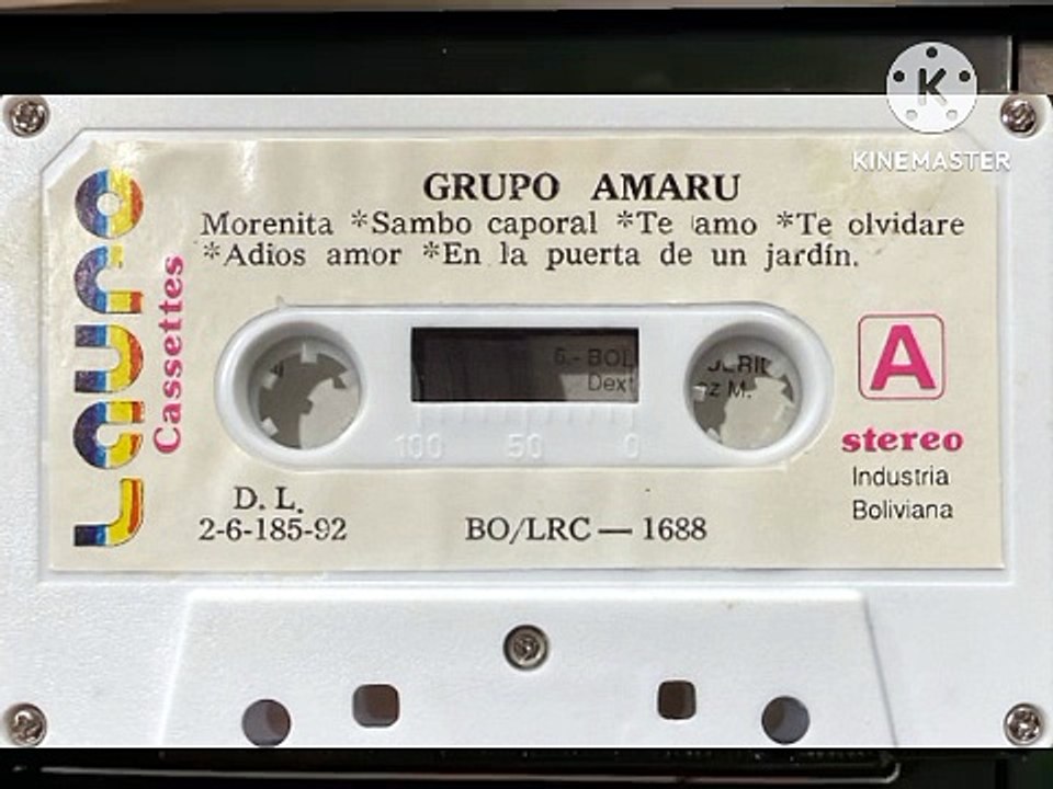 Te amo grupo amaru cassette