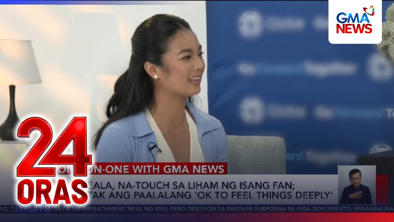 Alex Eala, ibinahagi ang tennis journey sa one-on-one interview ni Vicky Morales | 24 Oras