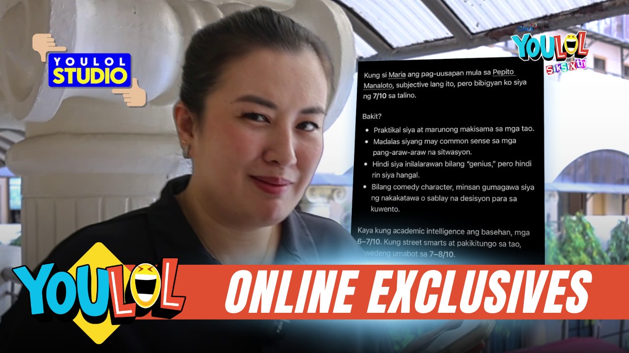 YouLOL Access: Sinukat ng ChatGPT ang IQ ni Maria?! (YouLOL Exclusives)