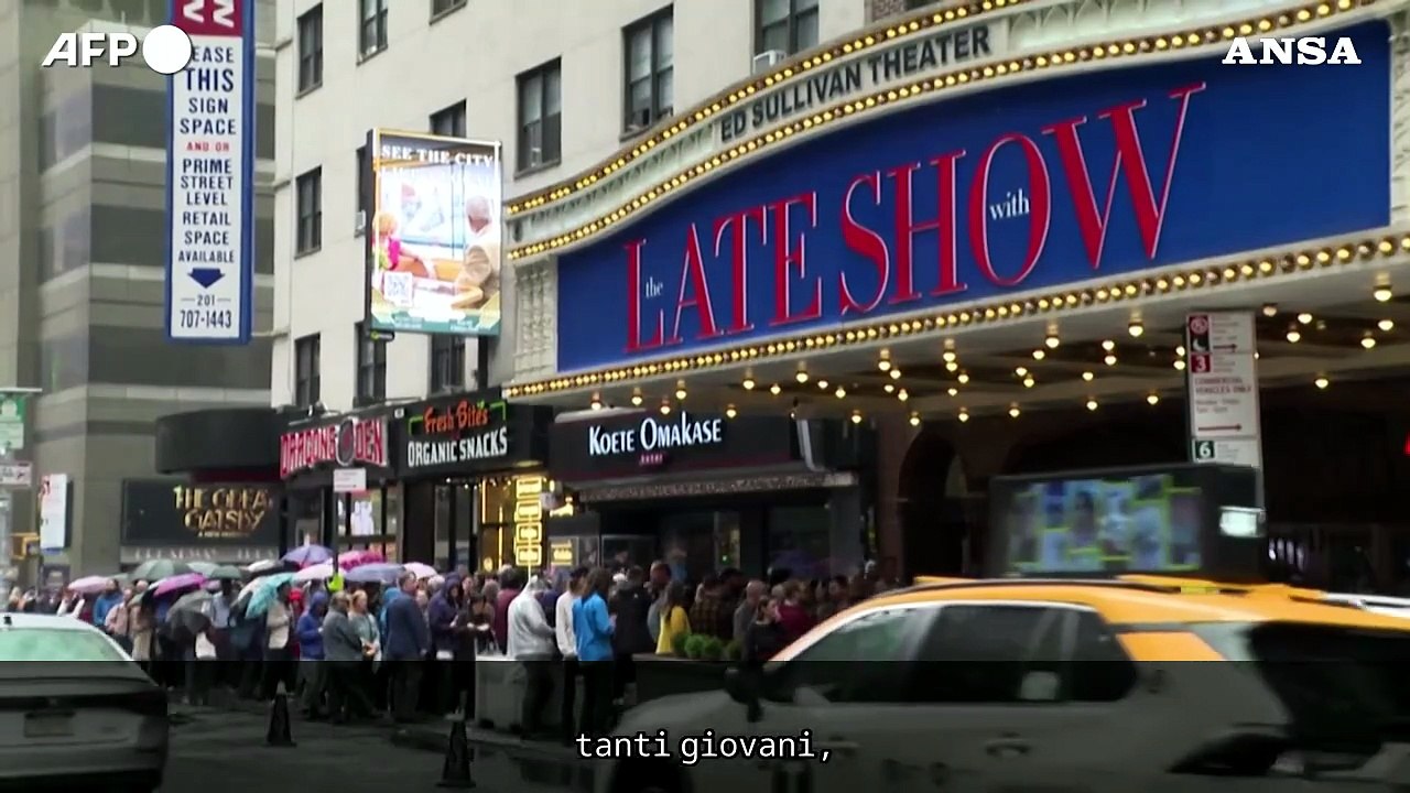 "Ci manchera' tantissimo", si spengono le luci del Late Show