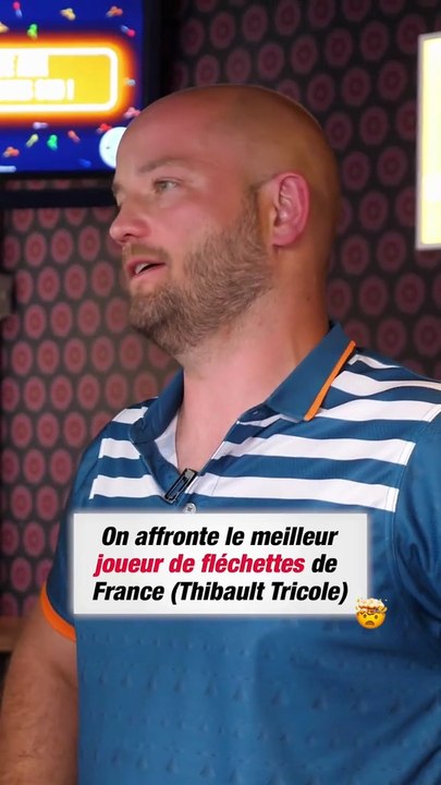 On affronte le meilleur joueur de fléchettes de France (Thibault Tricole) 🤩🤩