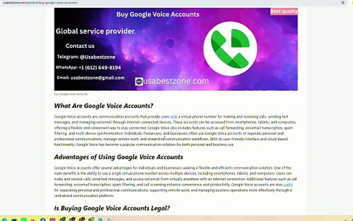 The Comprehensive Guide to Buying Google Voice Accounts 2026