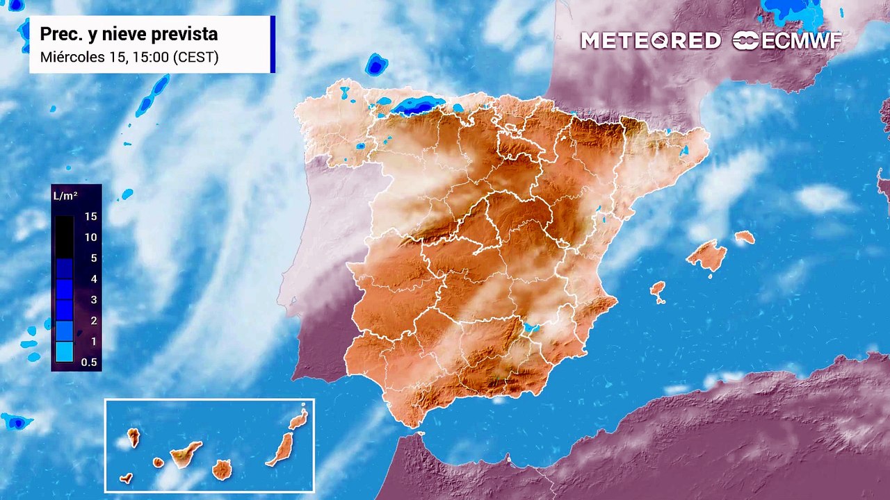 Este jueves habrá tormentas fuertes en el noroeste