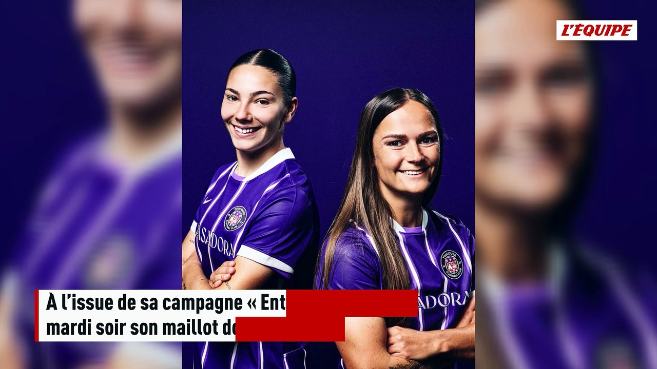 Le TFC dévoile son nouveau maillot pour la saison 2026-2027, avec le grand retour des rayures - Foot - Ligue 1 - Toulouse