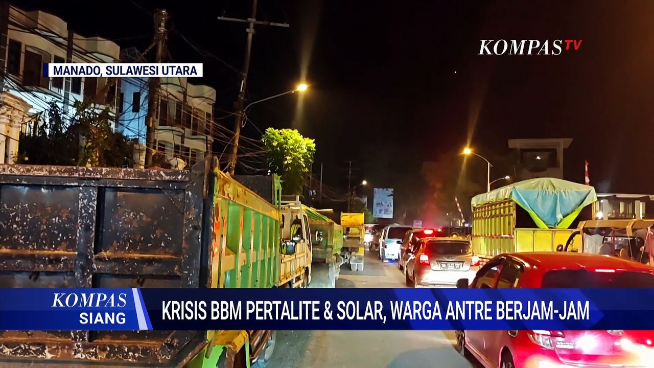 Pertalite dan Solar Mulai Langka, Antrean Mengular di SPBU Medan dan Manado