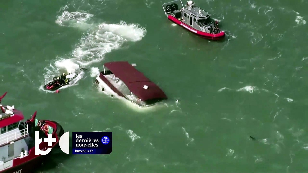 Bateau chavire avec 19 personnes à bord / Un mort et deux disparus à San Francisco