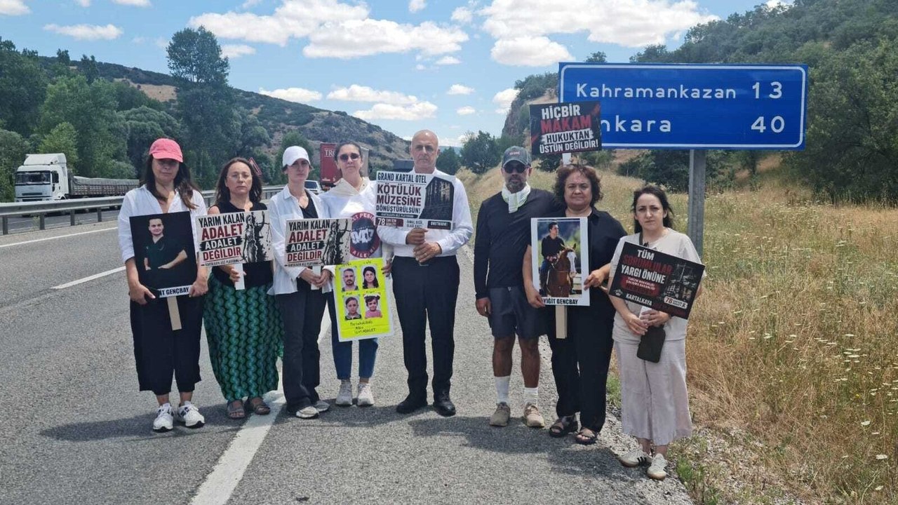 "78 Can İçin Adalet Yürüyüşü" beşinci gününde: Yarım kalan adalet, adalet değildir