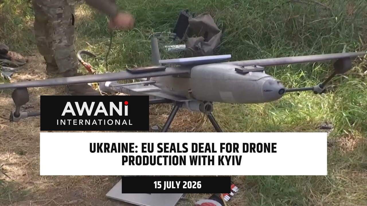 EU seals deal for drone production with Kyiv