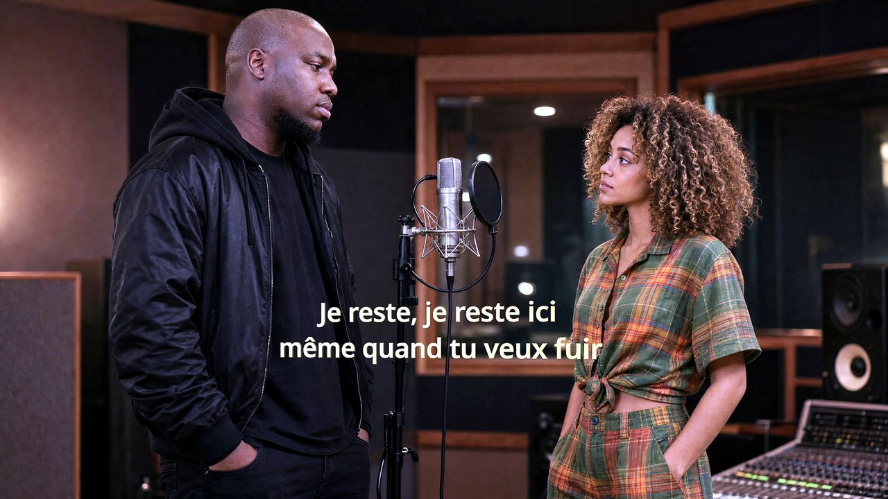Emmanuel Abété - Pars (feat. Élodie Iriézi) // (Lyrics Video)