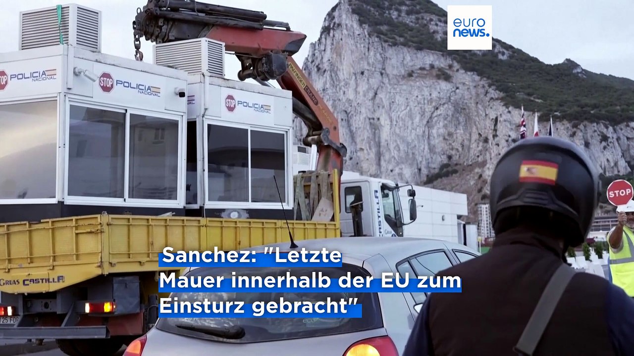 Gibraltars Grenzzaun verschwindet: Ende von über 300 Jahren Geschichte