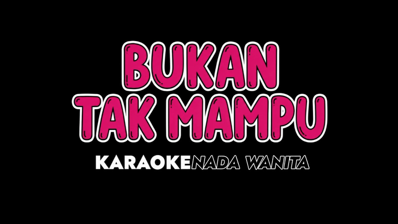 MIRNAWATI - Karaoke Dangdut Koplo Nada Wanita [ BUKAN TAK MAMPU ]