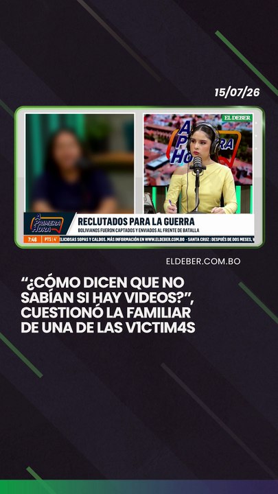 “¿Cómo dicen que no sabían si hay videos?”, cuestionó la familiar de una de las v1ctim4s