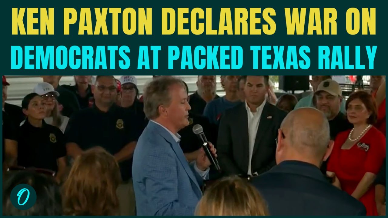 Ken Paxton UNLOADS on Biden & James Talarico at Explosive Texas Rally | Senate Race ERUPTS