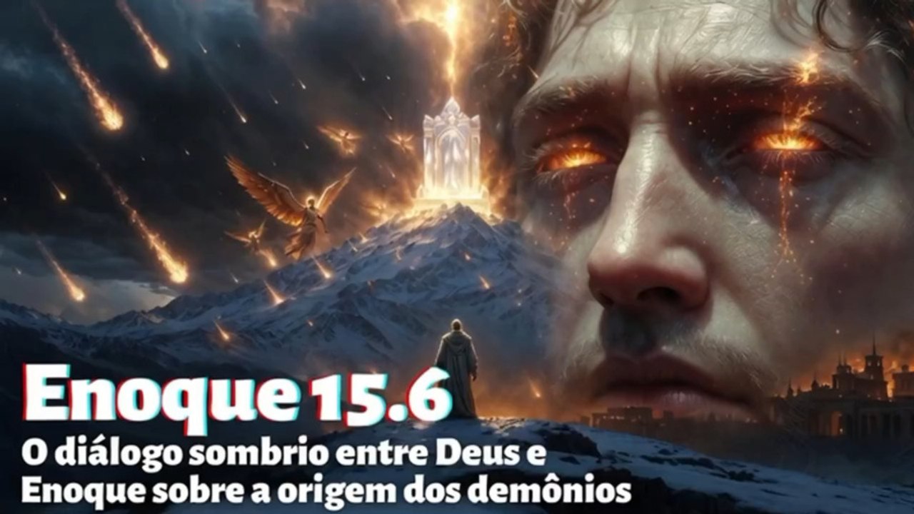 Enoque 15.6 Deus revelou a Enoque por que anjos não podem ter DNA