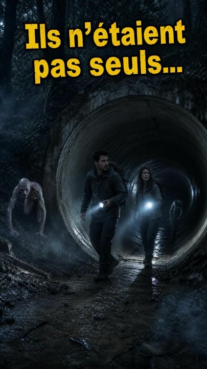 🌙 Deux explorateurs s’aventurent dans un tunnel isolé…
