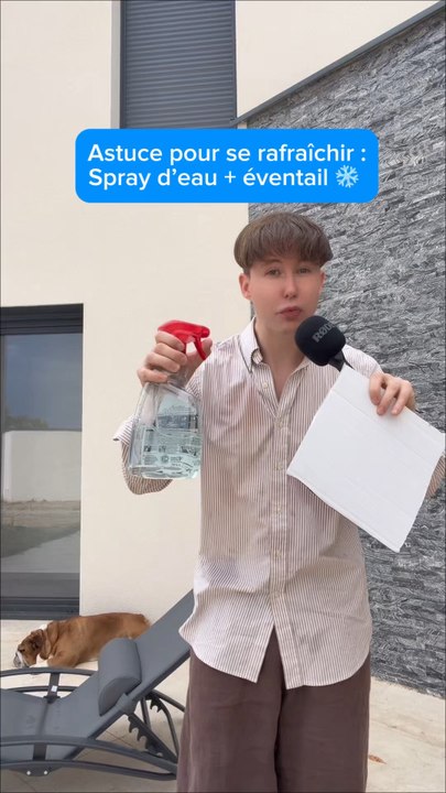L’astuce pour se rafraîchir efficacement ❄️