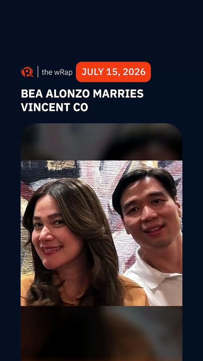 Bea Alonzo marries Puregold heir Vincent Co