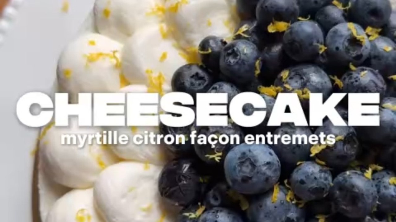 Entremets façon Cheesecake Myrtille et Citron 🍋✨ | Cours de Pâtisserie Tous Niveaux à Paris