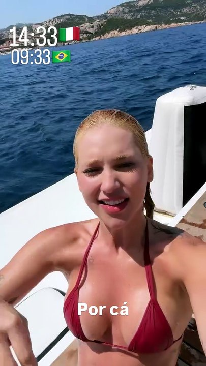 Virginia Fonseca sensualiza em iate e canta 'saudade' após foto com Vini Jr