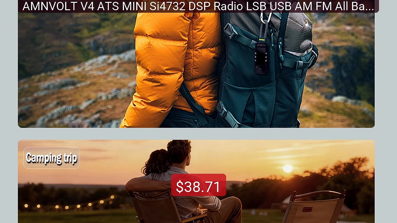 AMNVOLT V4 ATS MINI Si4732 DSP Radio LSB USB AM FM All Band Radio W... -- Top Rated 2026 | Buy Now!