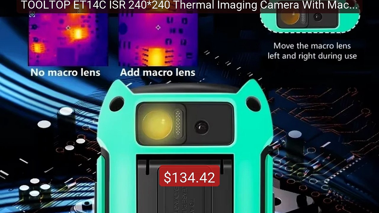 TOOLTOP ET14C ISR 240*240 Thermal Imaging Camera With Macro Le... -- Best Buy 2026 | Great Quality!